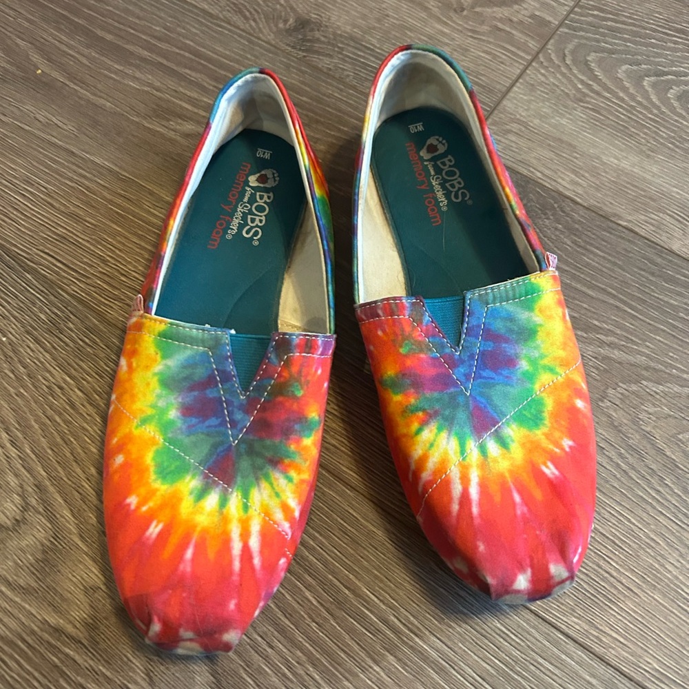 Skechers Women's Vibrant Tie-Dye Flats